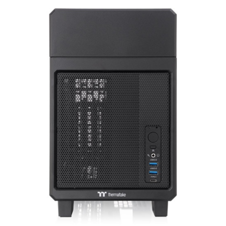 CAJA THERMALTAKE TR100 MINI ITX NEGRO USB 32 Type C x 1 USB 30 x 2 SN CPU
