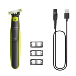 AFEITADORA CARA Y CUERPO PHILIPS ON BLADE QP2724 23 WET ADN DRY USB 45MIN
