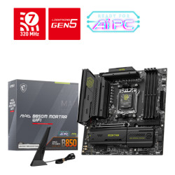 PLACA BASE MSI MAG B850M MORTAR PCI E x16 Gen5 M2 Gen5
