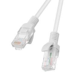 CABLE RED LANBERG LATIGUILLO CAT6 UTP CCA 2M GRIS PACK 10 UDS FLUKE PASSED