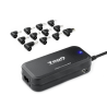 CARGADOR AUTOMATICO UNIVERSAL TOOQ TQLC 90BS02AT 90W 2XUSB 12 CONECTORES