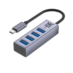 HUB MAILLON PREMIUM TIPO C 31 TO USB 32 ALUMINIO 41
