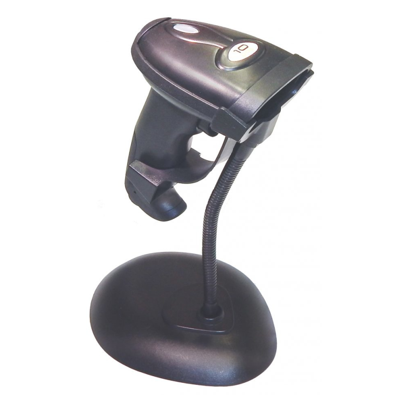 LECTOR DE CODIGO DE BARRAS 10POS LASER 1D LS 270UN USB SOPORTE INCLUIDO