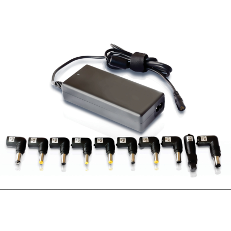CARGADOR DE PORTATIL LEOTEC HOME 90W AUTOMATICO 12 CONECTORES 15 20V