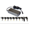 CARGADOR DE PORTATIL LEOTEC HOME 90W AUTOMATICO 12 CONECTORES 15 20V