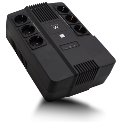 SAI EWENT INTERACTIVO DE 600VA CON AVR 6 PUERTOS CEE7 3