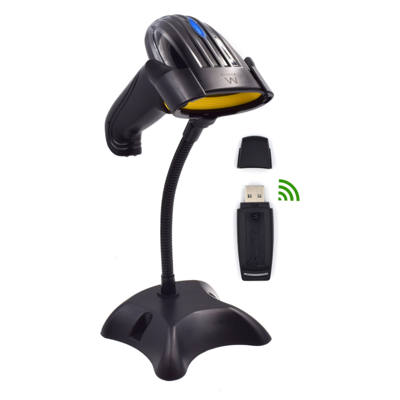 ESCANER LASER DE CODIGOS DE BARRAS INALAMBRICO EWENT