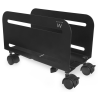 SOPORTE ORDENADOR EWENT CAJON AJUSTABLE CON RUEDAS METAL