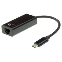 CABLE USB EWENT TIPO C A LAN GIGABIT