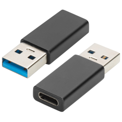 ADAPTADOR EWENT USB 32 GEN 1 TIPO A M USB C F CUERPO DE ALUMINIO
