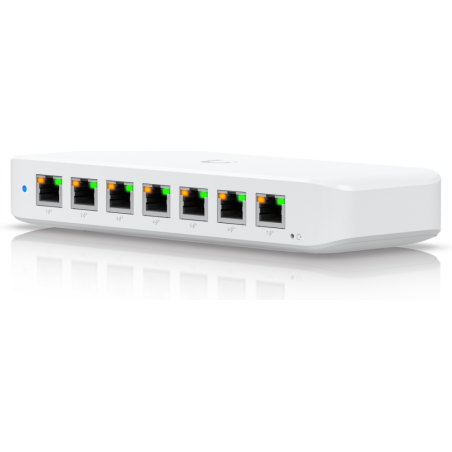 SWITCH UNIFI UBIQUITI USW ULTRA 210W 8 POR GBE POE 210W