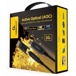 CABLE HDMI GEMBIRD D A ALTA VELOCIDAD ETHERNET AOC ARMORED SERIES 30M