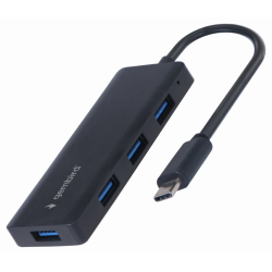 CONCENTRADOR GEMBIRD USB 31 GEN 1 TIPO C DE 4 PUERTOS