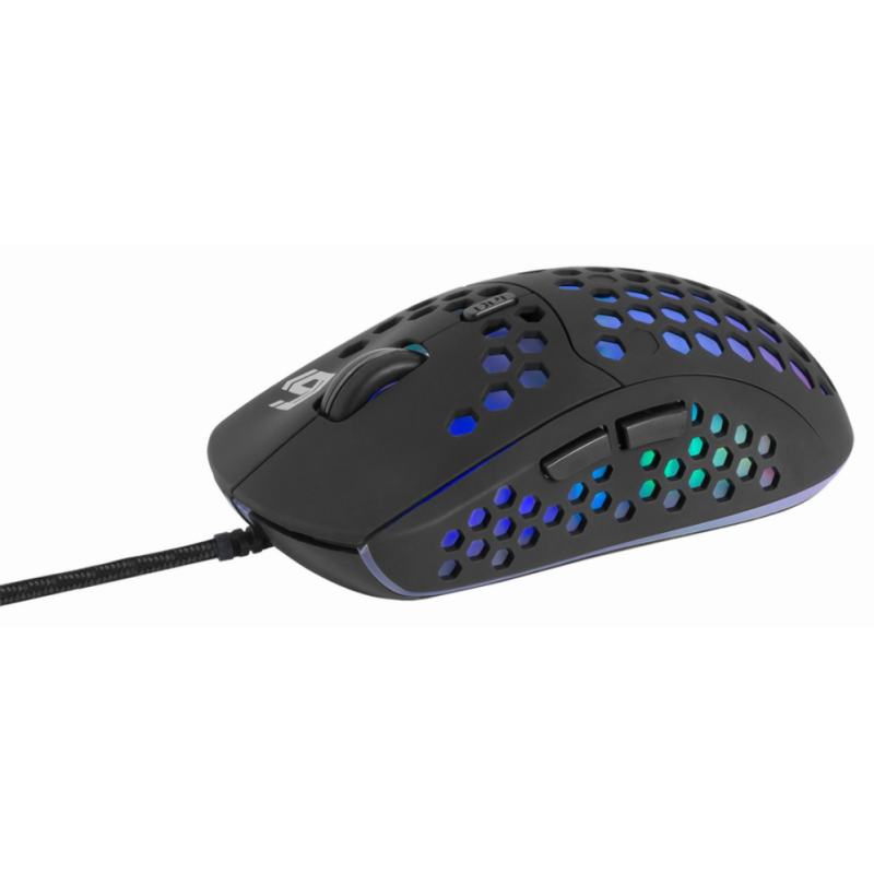 RATON GAMING GEMBIRD USB CON RETROILUMINACION RGB 6 BOTONES