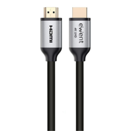 CABLE HDMI 20 EWENT PREMIUM HIGH SPEED CON ETHERNET NEGRO M M 18M 4K 60HZ