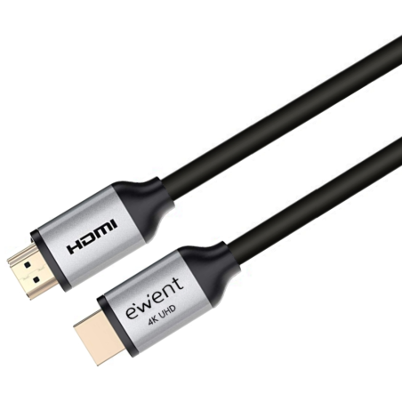 CABLE HDMI 20 EWENT PREMIUM HIGH SPEED CON ETHERNET NEGRO M M 3M 4K 60HZ