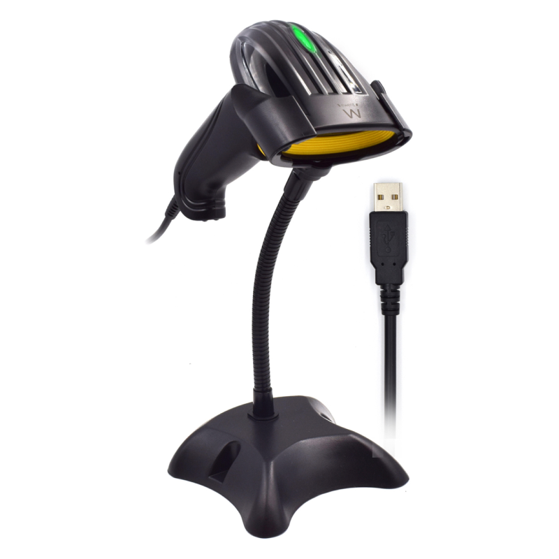 ESCANER DE CODIGO DE BARRAS LASER USB EWENT