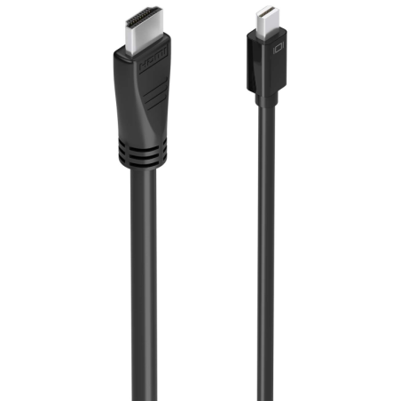 CABLE CONVERSOR AISENS MINI DP M A HDMI M 4K60HZ NEGRO 50M