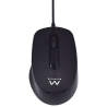 RATON EWENT EW3159 OPTICO 1000 DPI CLIC SILENCIOSO NEGRO USB