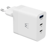 CARGADOR MOVIL EWENT CARGA RAPIDA PUERTOS 2 USB C Y 1 USB A 65W BLANCO