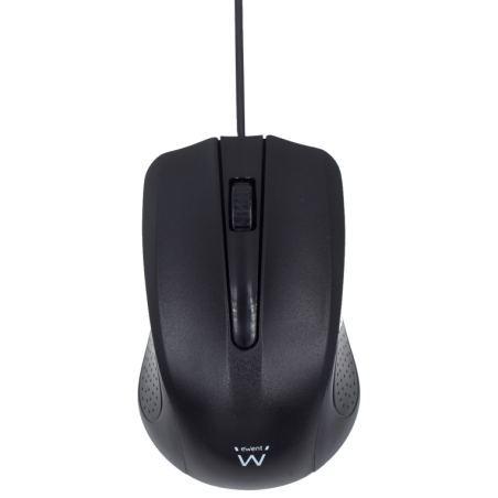 RATON USB EWENT OPTICO 1000DPI NEGRO