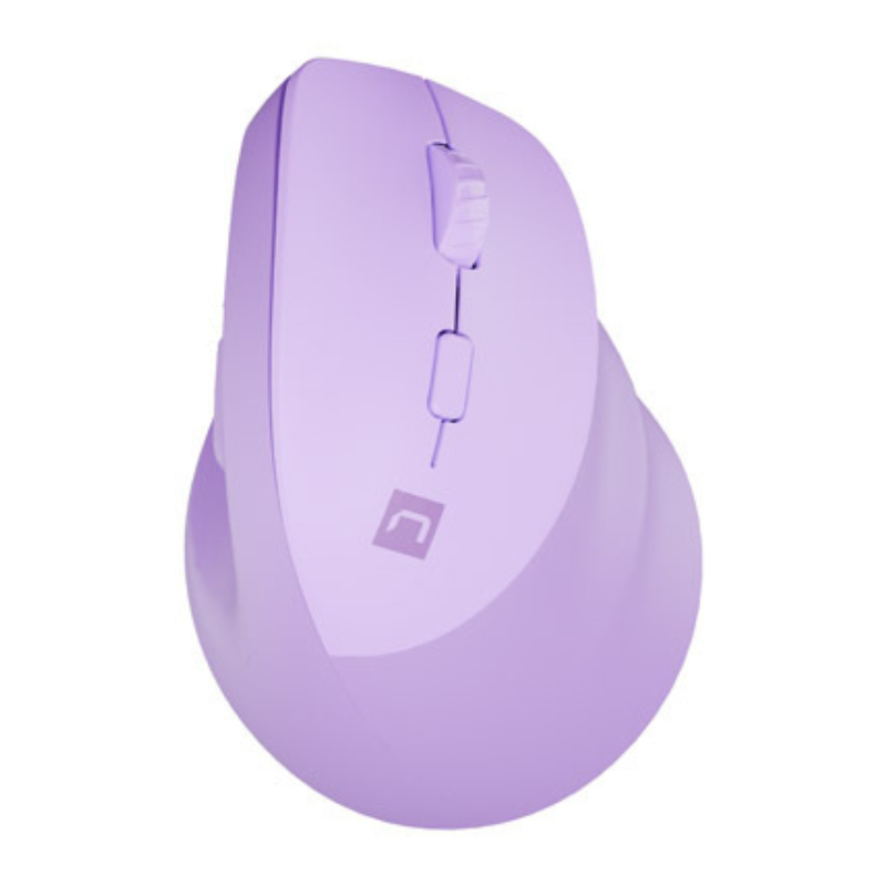 RATON NATEC CRAKE 2 INALAMBRICO VERTICAL BT 52 24GHZ 2400 DPI COLOR LAVANDA