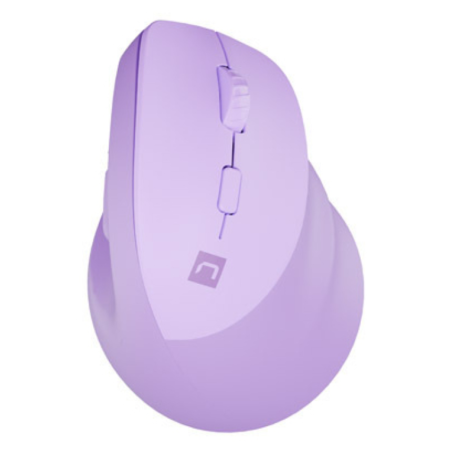 RATON NATEC CRAKE 2 INALAMBRICO VERTICAL BT 52 24GHZ 2400 DPI COLOR LAVANDA