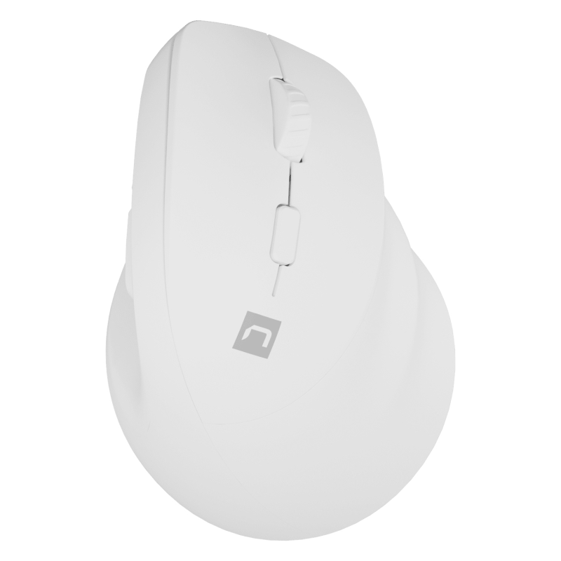 RATON NATEC CRAKE 2 INALAMBRICO VERTICAL BT 52 24GHZ 2400 DPI COLOR BLANCO