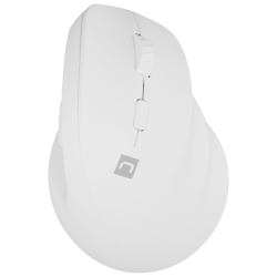 RATON NATEC CRAKE 2 VERTICAL DIESTRO DUAL 2400 DPI BLANCO BLUETOOTH PILAS