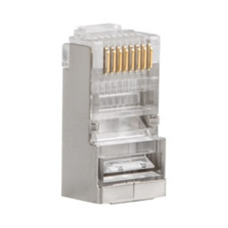 CONECTOR LANBERG CAT6 FTP 8P8C PASS THROUGH TYPE PACK 100 UDS