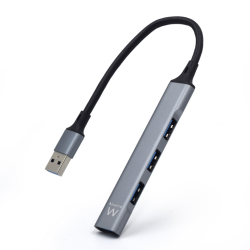HUB EWENT USB 32 GEN 1 USB A 1 PUERTO USB 32 GEN1 3 PUERTOS USB 20