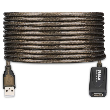 CABLE ALARGADOR EWENT USB 20 USB A AMPLIFICACION SENAL 5m NEGRO