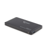 CARCASA DISCO DURO GEMBIRD SATA USB 30 25 NEGRO