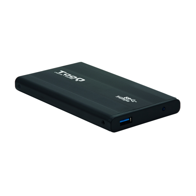 CAJA EXTERNA TOOQ TQE 2524B 25 95 MM SATA USB 30 NEGRA
