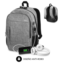MOCHILA SUBBLIM URBAN LOCK BACKPACK 16 GREY