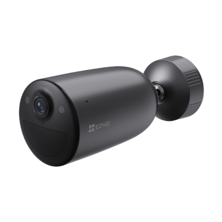 EZVIZ KIT CAMARA VIGILANCIA EB3 4G EXT 2K VISION NOCT WI DETEC COCHES HUMANOS BK
