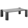 SOPORTE MONITOR AISENS SOPORTE ELEVADOR CRISTAL MONITOR PORTATIL NEGRO
