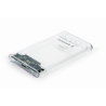 CARCASA DISCO DURO GEMBIRD SATA USB 30 25 TRANSPARENTE