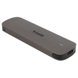 CAJA EXTERNA TOOQ M2 NGFF USB31 GEN1 ALUMINIO MARRON