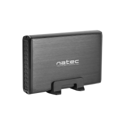 CAJA EXTERNA NATEC RHINO DISCO DURO 35 USB 30 SATA NEGRA