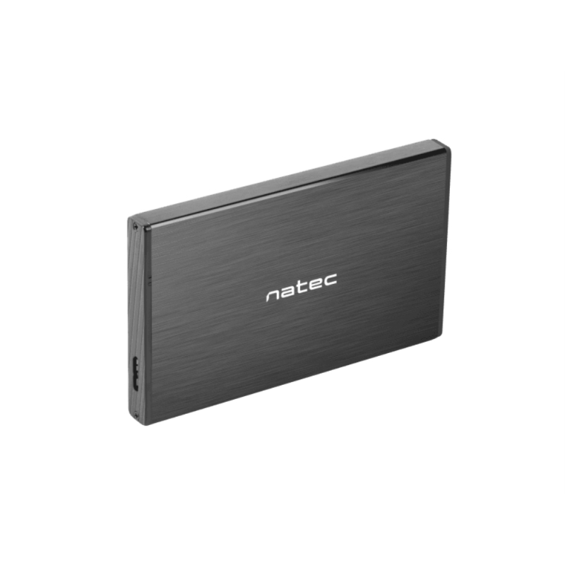 CAJA EXTERNA NATEC RHINO GO DISCO DURO 25 USB 30 SATA NEGRA