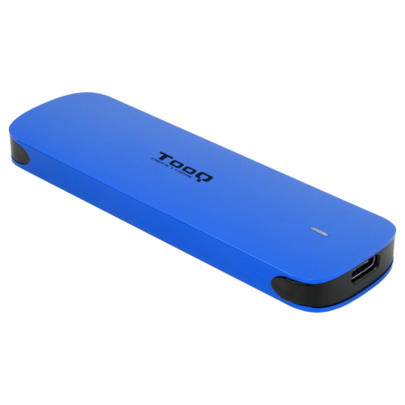CAJA EXTERNA TOOQ M2 NVMe USB31 GEN2 ALUMINIO AZUL