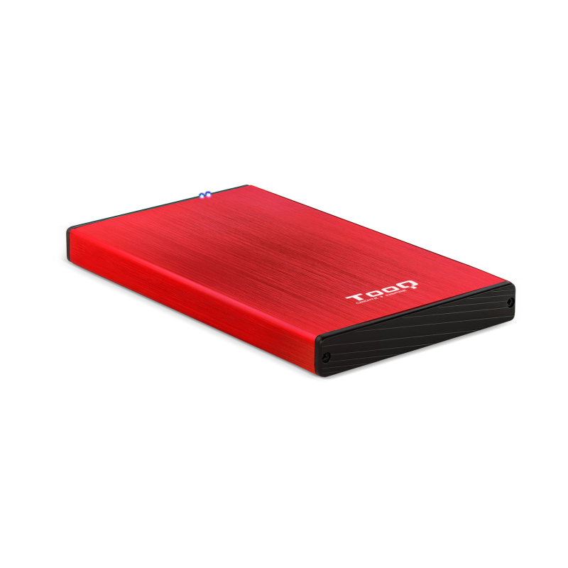 CAJA EXTERNA TOOQ TQE 2527R 25 95 MM SATA USB 30 31 ROJO