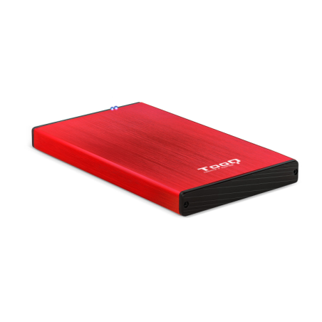 CAJA EXTERNA TOOQ TQE 2527R 25 95 MM SATA USB 30 31 ROJO