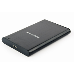 CARCASA DISCO DURO GEMBIRD HDD O SATA USB TIPO C 31 NEGRO ALUMINIO
