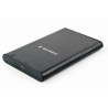 CARCASA DISCO DURO GEMBIRD HDD O SATA USB TIPO C 31 NEGRO ALUMINIO