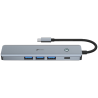 LEOTEC DOCKING STATION 6 1 1USB C PD100 POWERDATOS 3USB30 1HDMI 4K 30HZ