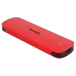 CARCASA HDD TOOQ TQE 2201R M2 ALUMINIO ROJA
