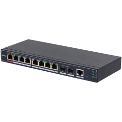 SWITCH IT DAHUA DH SG4010P 2F 10 PORT MANAGED DESKTOP GIGABIT SWITCH 8 PORT POE