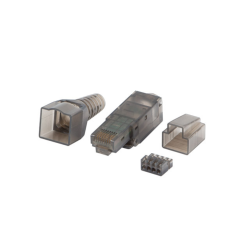 CONECTOR LANBERG RJ45 CAT6A UTP PLUG 8P8C TOOL LESS